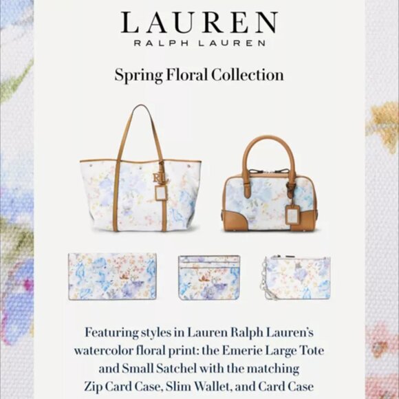 SALE! ✅ LRL Nappa Leather Slim Wallet ✨NWT'S with LRL Gift Box - Picture 5 of 13